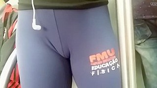 Babe, Brazilian porn, Brunette, Cameltoe, Public, Teen