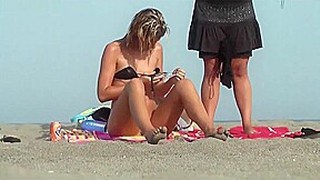 Ass, Beach, Nudist, Public, Voyeur