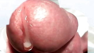 Foto dekat, Sperma di mulut
