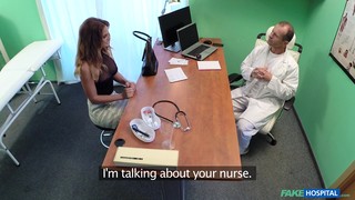 Amazing Nicole Comes To Visit Her Doctor And Fucks With Him Badly