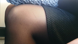 Amateur, Close Up, Hidden, Nylon, Pantyhose