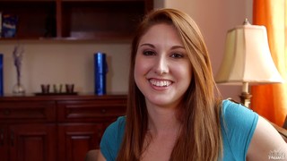 Pleasant Redhead Cowgirl With Long Hair Masturbating