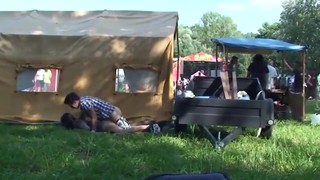 Spy Cam Sex Public By Amateur Teen Couple Caught At Music Festival