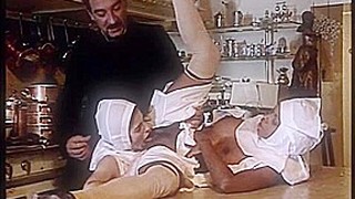 Dupla penetração, Pornô alemão, Cabeludas, Freira, Vintage