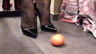 Tangerine Crush With Louboutin Hot Chick - Request From Fan