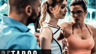PURE TABOO Cheerleader Into Sex With Coach & Her Husband