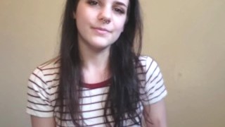 Schwarz, Brünette, Haarig, Allein, Webcam