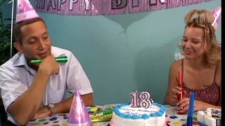 Birthday Anal Sex For A Cute Girl That Craves Hot Cum