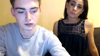 Cute Couple Having Fun On Webcam Show