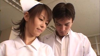 Naughty Japanese Nurse Giving A Good Rimjob - Konomi Sakura