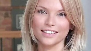 Красотки, Блондинки, Кастинг, Сосать член, От первого лица