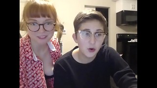 Lesbian, Vibrator, Webcam
