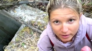 A Refugee-girl Was Caught And Fucked For Illegal Outdoor Pissing! (Part 1)