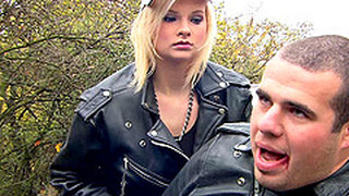 Anal, Blonde, Couple, Leather