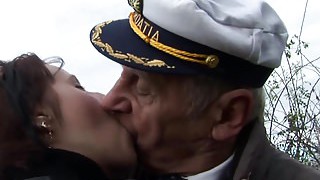 Kissing, Old and Young