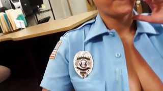 Police Pawning Babe Willing To Fuck For Cash