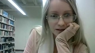 Blond, Public, Solo, Webcam