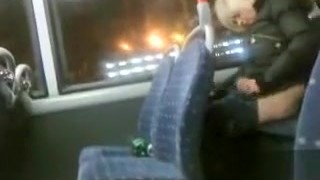 Drunk Blonde Madam Pissing In The Back Of The Bus