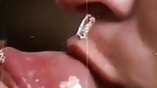 Éjaculation, Sperme dans la bouche, Avale, Retro