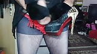 Grosses bites, Talons, Latex, Lingerie, Masturbation, Shemale