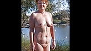 Granny, Mature, MILF, Outdoor