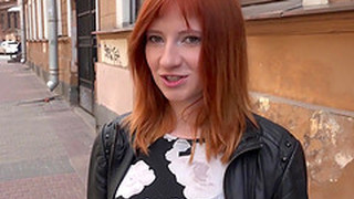 Anna Is A Babe With Ginger Hair Craving To Feel A Throbbing Cock