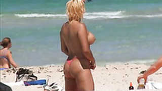 Ass, Beach, Big Ass, Big Tits, Nudist, Spy
