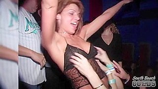 Sexy Dance Contest With Girls Flashing Their Tits - SouthBeachCoeds